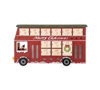 Bloomingville Edward calendar with lighting bus Red