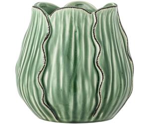 Bloomingville - Elros Vase H14.5 cm, Green - Green