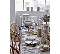 Bloomingville Elsa Plate, Grey, Ceramic