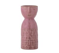 Embla Vase, Stoneware, Diameter 6 x Height 14.5 cm, Pink
