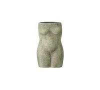 Bloomingville Emeli Deco vase terracotta 16 cm green