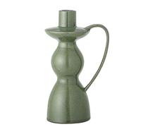 Bloomingville Fija Stoneware Candle Holder, Green