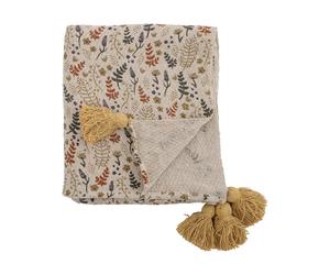 Bloomingville Filipa throw 130x160 cm Yellow