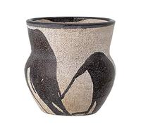 Bloomingville Flower Pot, Terracotta, Black, 14,5x14,5x14,5 cm