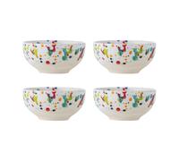 Bloomingville Freckles bowl 4-pack Ø11.5 cm Red