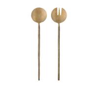 Bloomingville Gaith salad servers 2-piece Brass