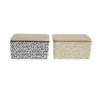 Bloomingville - Poppy Butter Box, Black, Stoneware