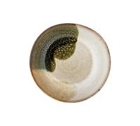 Bloomingville Green Stoneware Jules Deep Plate, 22 cm