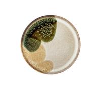 Bloomingville Green Stoneware Jules Plate, 22 cm