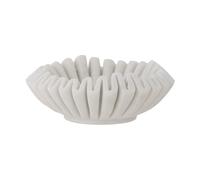 Bloomingville Harmonia decorative bowl Ø17 cm White marble