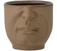 Bloomingville - Hilig Pot Stoneware Ø10,5 cm, Brown - Brown