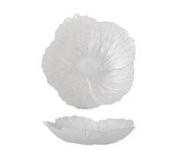 Bloomingville Iani bowl glass Ø26 cm White