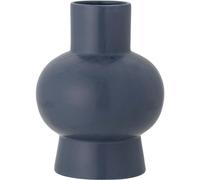 Bloomingville - Iko Vase Stoneware 19 cm, Blue - Blue