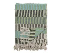 Bloomingville - Isnel Throw, Blue, Recycled Cotton (82059372)