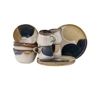 Bloomingville Jules breakfast set 12 pieces Grey