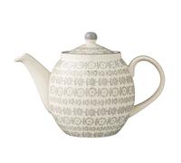 Bloomingville Karine Teapot Grey Ceramic Modern Home Decor