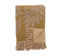 Bloomingville Lark cotton throw 130x160 cm Yellow