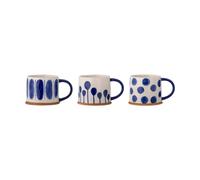 Bloomingville Linora mug 450 ml 3-pack Blue