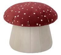 Bloomingville - Lue Pouf / Footstool Ø37 cm - Red