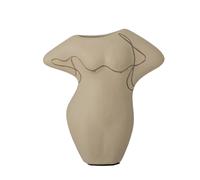 Bloomingville Lulu Decorative Vase Brown Terracotta Home Decor