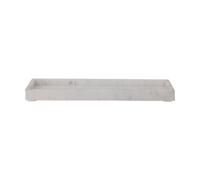 Bloomingville Majsa decorative tray 18x38 cm White marble
