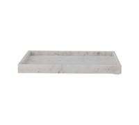 Bloomingville Majsa decorative tray 35x35 cm White marble