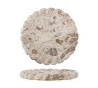 Bloomingville Marlie marble tray Ø22.5 cm Natural