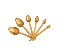 Bloomingville Measuring Spoons, Stainless Steel, Gold, M