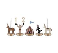 Bloomingville MINI - Aley Circus Birthday Wood Train (82054302)