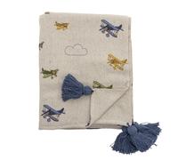 Bloomingville Mini - Plane Throw - Nature NEW