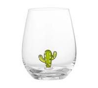 Bloomingville Misa drinking glass 56 lear-cactus