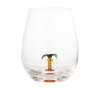 Bloomingville Misa drinking glass 56 lear-palm tree