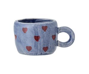 Bloomingville Nini cup 11.5 lue-hearts