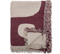 Bloomingville - Olica Throw 130x160 cm - Red