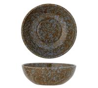 Bloomingville Paula Bowl, Blue Stoneware, 16.5cm Diameter, Home Decor
