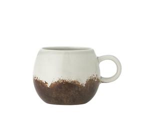 Bloomingville Paula Espresso Cup 140 ml, Stoneware, D7 x H - Perfect for Your Aromatic Espresso Moment, Stylish Small Coffee Cup for Your Breakfast Table