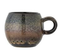Bloomingville Paula Mug 275 ml, Stoneware, Diameter 9 cm, Height 8 cm, Perfect for Your Daily Coffee or Tea Enjoyment, Elegant Coffee Mug for Your Breakfast Table