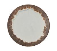 Bloomingville Paula plate Ø26.5 cm Brown