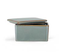 Bloomingville Pixie Green Ceramic Butter Dish