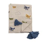 Bloomingville Plain fleece blanket 130x160 cm Nature