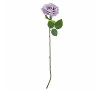 Bloomingville Rose Artificial Flower Purple - Decorative Flower 66 x 23 cm Made of Artificial Materials, Elegant and Easy to Clean for Stylish Vases, 82061524