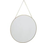 Bloomingville Round Wall Mirror 38cm Gold Modern Home Decor