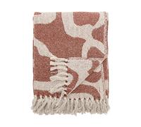 Bloomingville Salobre throw cotton 160x130 cm Brown