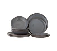 Bloomingville Sandrine Dinnerware Set 12 Pieces Grey