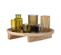 Bloomingville Sanga tray with lantern 8 pieces Natural-multi