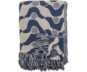 Bloomingville Santena throw 130x160 cm Blue