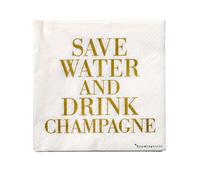 Bloomingville Save water napkin 20-pack 33x33 cm