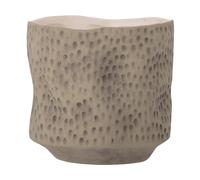 Bloomingville Sayah flower pot Ø16 cm Brown