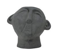 Bloomingville Sculpture, Terracotta, Black, 17x16x15 cm