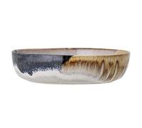 Bloomingville Serving Bowl Jules, Nature Grey Brown Blue, Ceramic